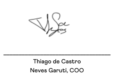 Thiago de Castro, CCO